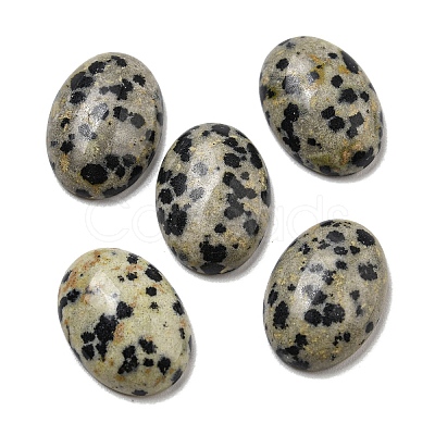 Natural Dalmatian Jasper Cabochons G-C115-01A-10-1