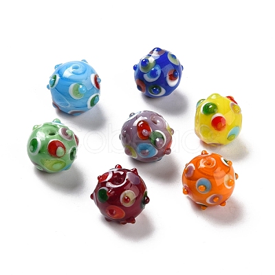 Handmade Lampwork Beads LAMP-F022-03-1