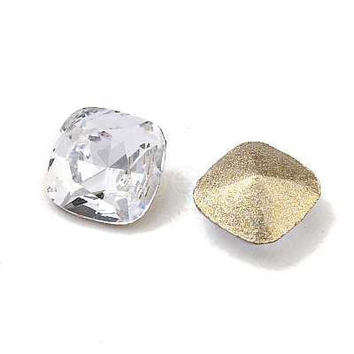 Glass Rhinestone Cabochons RGLA-L029-14B-283-1