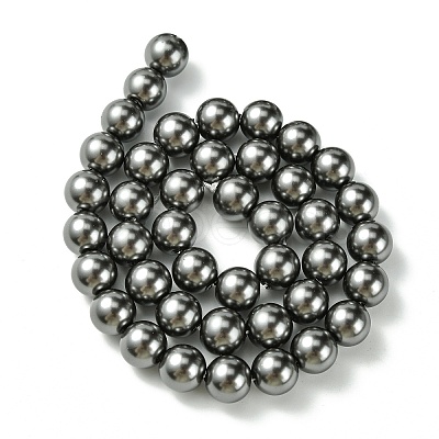 Eco-Friendly Grade A Glass Pearl Beads HY-J002-10mm-HX088-1