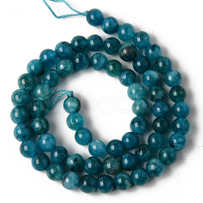 Natural Quartz Beads Strands X-G-R479-6mm-03-1