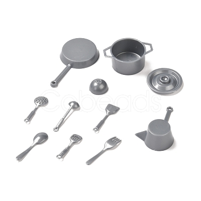 10Pcs DIY Plastic Miniature Kitchenware Set AJEW-K030-02A-1