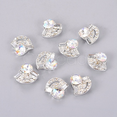 Alloy Cabochons MRMJ-N003-09B-1