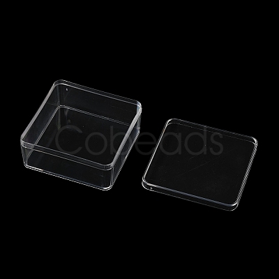 1 Grid Plastic Bead Containers with Cover CON-K002-03G-1