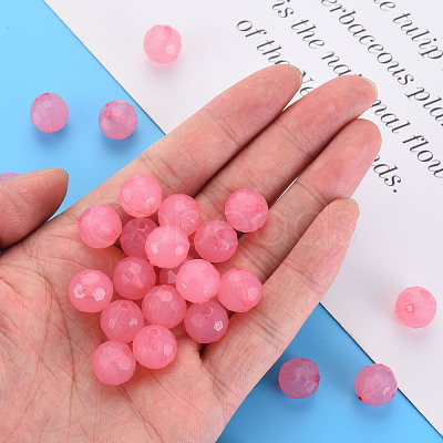 Imitation Jelly Acrylic Beads MACR-S373-97B-E03-1