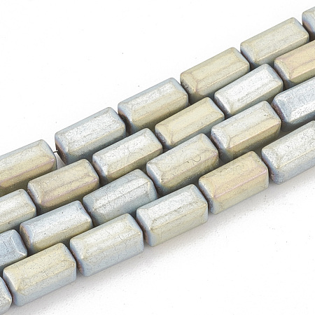Electroplate Non-magnetic Synthetic Hematite Beads Strands G-N0322-13D-1