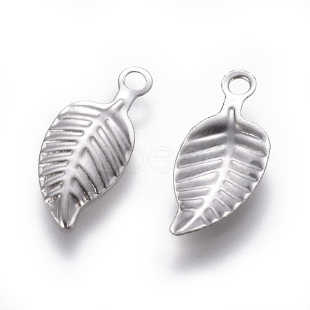 304 Stainless Steel Charms STAS-E474-11P-1