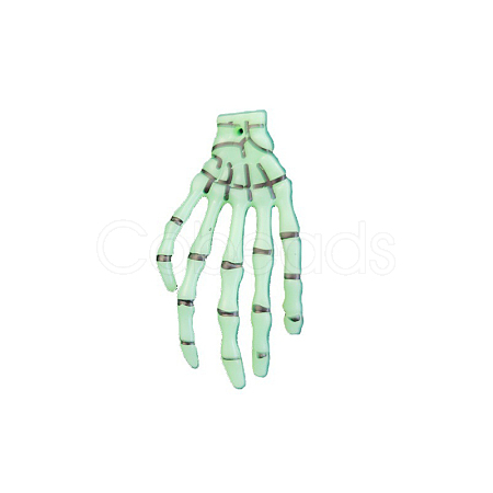 Glow in The Dark Plastic Hand Skeletons LUMI-PW0001-163-1