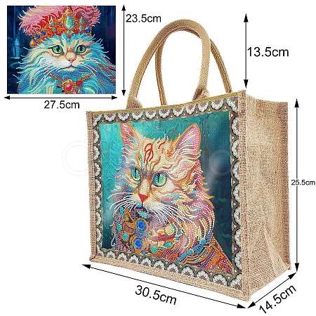 DIY Diamond Painting Handbag Kits PW-WG60864-02-1