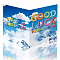 Rectangle Paper Farewell Greeting Card, Cloud, 350x275mm