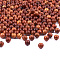 Natural Scentedros Wood Beads, Waxed Wooden Beads, Undyed, Round, Sienna, 6mm, Hole: 1.4mm, 400pcs