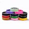 Braided Nylon Threads, Mambo Thread, for Jewelry Making, Mixed Color, 1.5mm, about 19.68 yards(18m)/roll