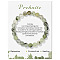 Natural Prehnite Beaded Stretch Bracelets, Round, 7-1/2 inch(19cm)