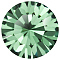 Preciosa&reg MAXIMA Crystal Round Stones, Czech Crystal, Dura Foiling, Round(431 11 615 Chaton), 50010 Erinite, SS10/PP21(2.7~2.9mm)