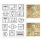 PVC Plastic Stamps, for DIY Scrapbooking, Photo Album Decorative, Cards Making, Stamp Sheets, Clothes, 16x11x0.3cm