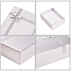 BENECREAT Cardboard Pendant Necklaces Boxes CBOX-BC0001-18B-4