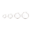 Non-Tarnish 304 Stainless Steel Hoop Earrings for Women EJEW-X0015-02P-01-3