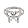Classic 201 Stainless Steel Finger Rings RJEW-G278-28P-2