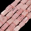 Natural Rose Quartz Beads Strands G-M403-B18-2