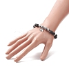 Chakra Theme Gemstone & Synthetic Hematite Beaded Stretch Bracelets for Women BJEW-JB09278-3