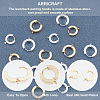 ARRICRAFT 16Pcs 4 Style 201 Stainless Steel Huggie Hoop Earrings Findings STAS-AR0001-36-4