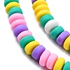 Handmade Polymer Clay Beads Strands CLAY-N008-008L-3
