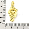 Brass Micro Pave Cubic Zirconia Pendants KK-K354-16B-G-3