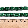 Synthetic Malachite Beads Strands G-T138-94-5