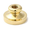 Golden Plated Wax Seal Brass Stamp Head AJEW-C031-01E-3