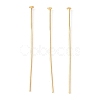 Brass Flat Head Pins KK-N254-47D-G-1