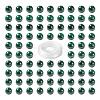100Pcs 8mm Natural Malachite Round Beads DIY-LS0002-33-2