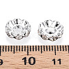 Brass Rhinestone Spacer Beads X-RB-A006-10MM-S-2