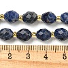 Natural Sodalite Beads Strands G-N342-37-5