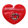 Heart Plastic Yin-Yang Zip Lock Bags OPP-B005-01A-2