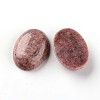 Oval Natural Rhodonite Cabochons G-I171-13x18mm-07-2