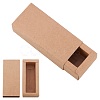 Kraft Paper Folding Box CON-WH0010-01A-C-1