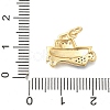 Brass Micro Pave Cubic Zirconia Pendants KK-U040-05G-02-3