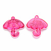 Transparent Acrylic Pendants TACR-T024-01B-906-2