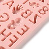 Number & Letter Cake DIY Food Grade Silicone Mold DIY-K075-09-4