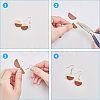 Olycraft DIY Dangle Earring Making Kits DIY-OC0002-50-5