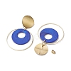 Natural Shell Dangle Earrings EJEW-JE05820-01-4