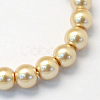 Baking Painted Glass Pearl Bead Strands X-HY-Q003-3mm-42-2
