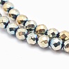 Electroplate Non-magnetic Synthetic Hematite Beads Strands G-L486-B-19-2