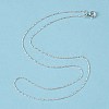 Brass Chain Necklaces NJEW-D077-S-3