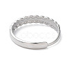 Non-Tarnish 304 Stainless Steel Word Adjustable Rings RJEW-D006-18P-3