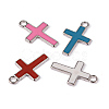 Alloy Enamel Pendants ENAM-P077-M-1