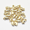 Long-Lasting Plated Brass Beads KK-K193-085G-NF-1