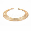 Electrophoresis Carbon Steel Multi-layer Wire Jewelry Set SJEW-S044-03-8
