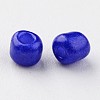 Baking Paint Glass Seed Beads SEED-S003-K6-2