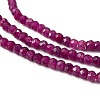 Natural Ruby Beads Strands G-L597-B01-01-3